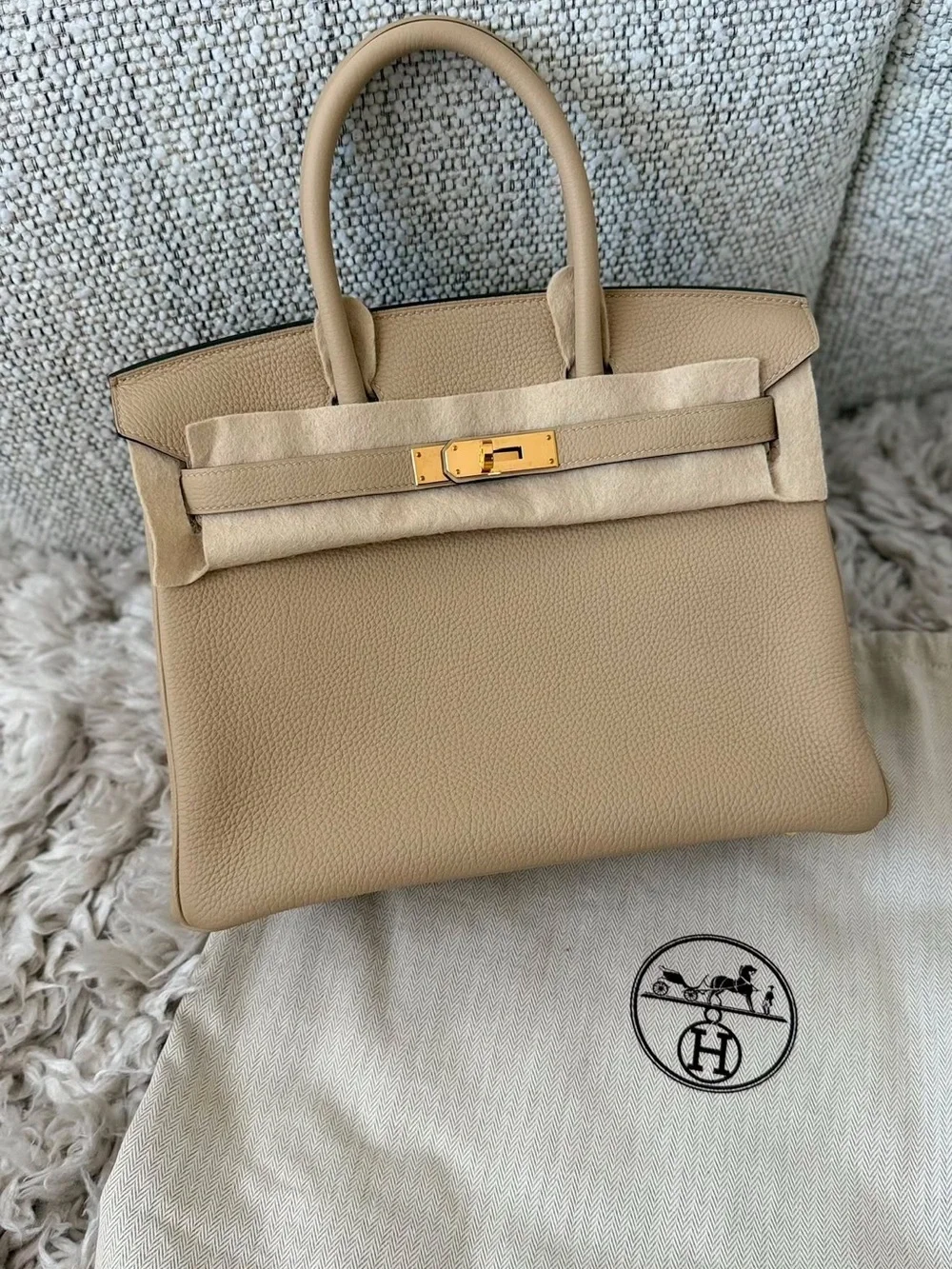 Birkin 30 Togo in Trench
